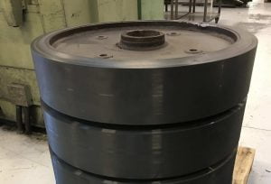 Roller trestle wheels Roller trestle wheels